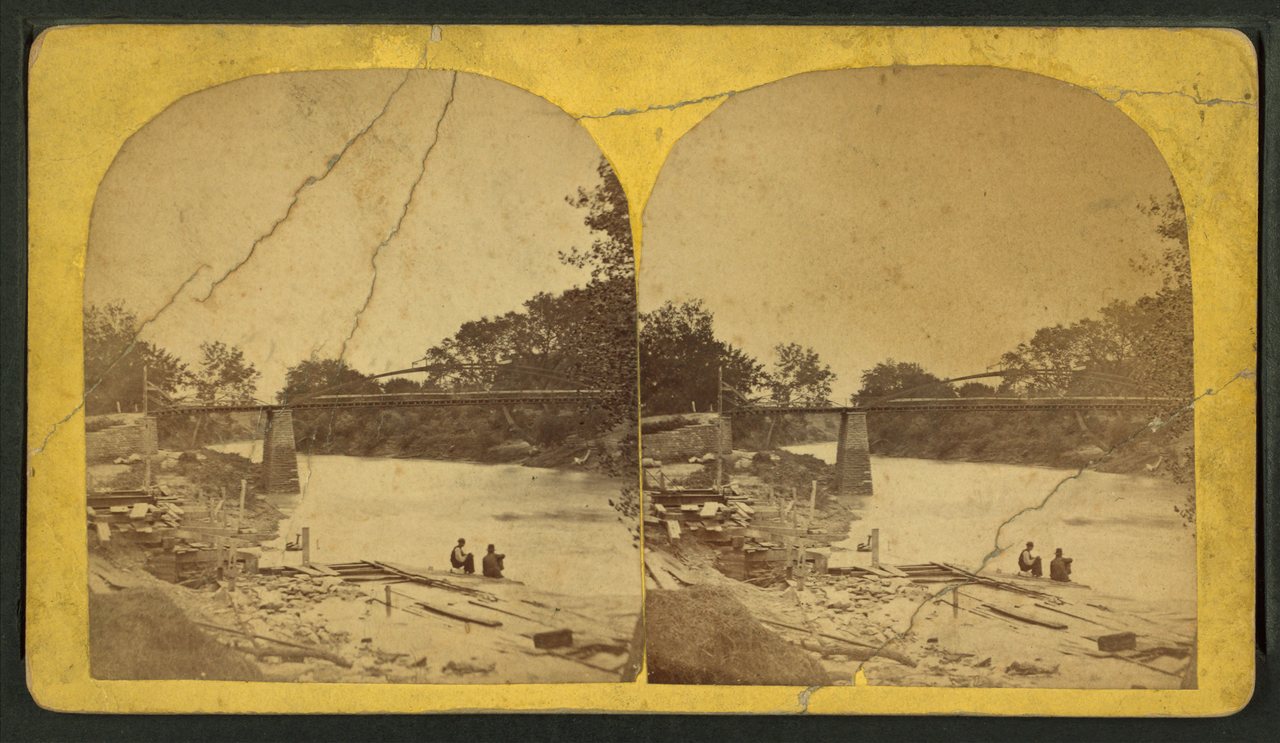 View of a bridge at Beloit