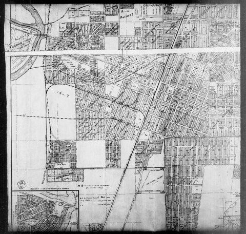 1940 Census Enumeration District Maps - Florida - DeSoto County - Arcadia - ED 14-3, ED 14-4, ED 14-5, ED 14-6, ED 14-7