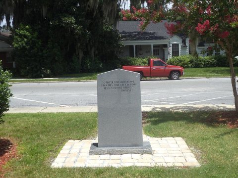 Hamilton County Sheriff's Office Memorial back