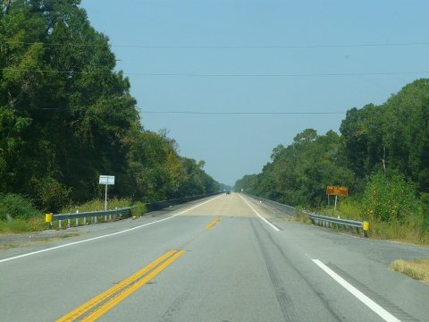 Olan Rex Ferguson Bridge westbound