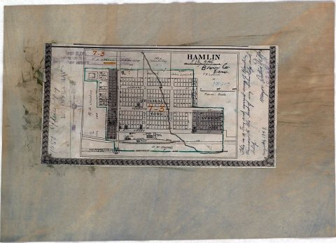 1950 Census Enumeration District Maps - Kansas (KS) - Brown County - Hamlin - ED 7-3