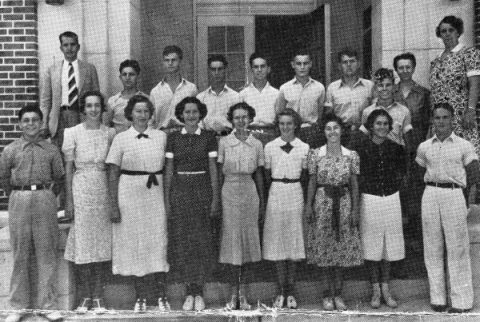 First graduating class of Duncan U. Fletcher High School
