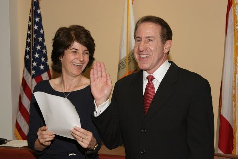 Village of pinecrest swearing in gary matzner evelyn