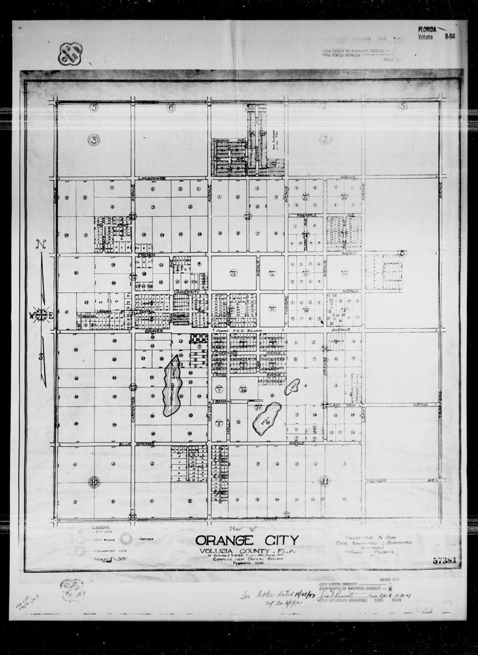 Florida [Sarasota County (part) - Washington County] -- Georgia [Appling County - Effingham County (part)]