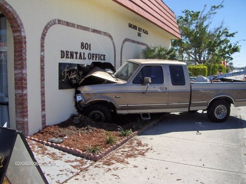 No Fred^ We dont repair truck dental problems