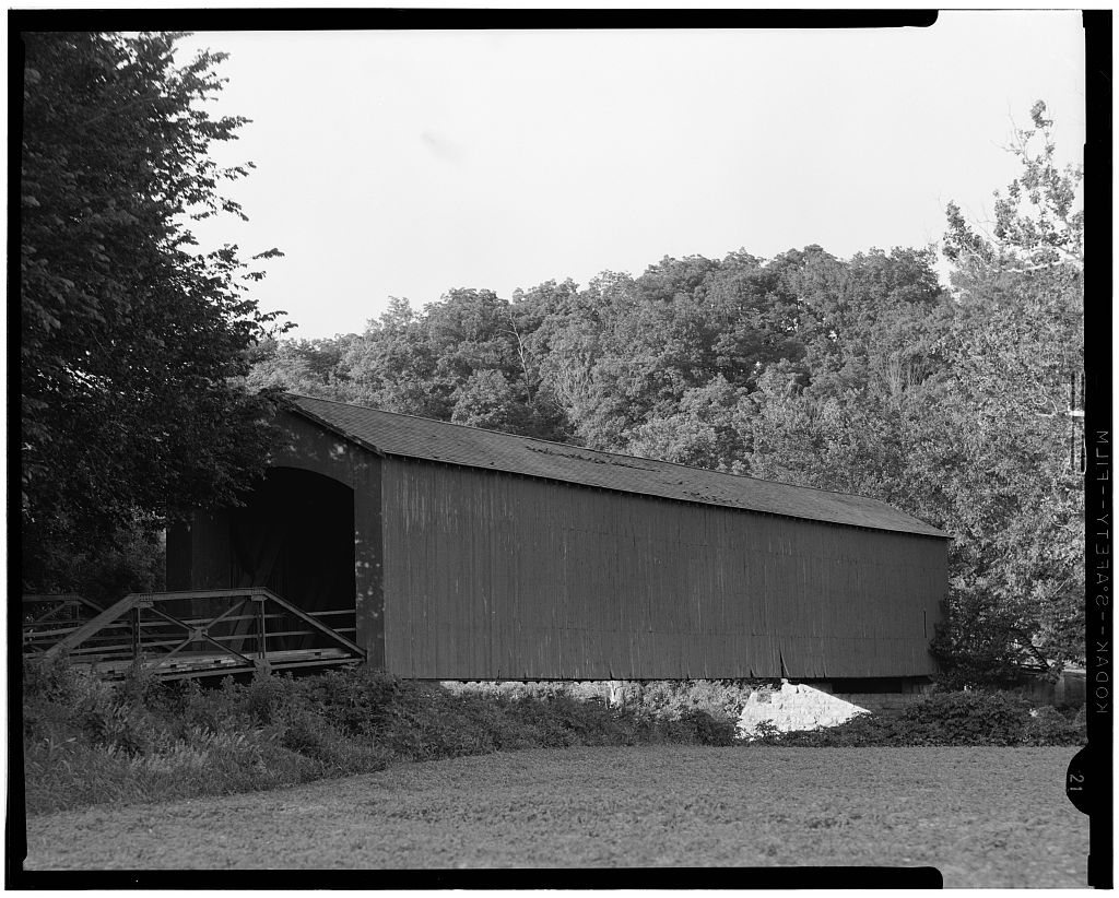 Covered Bridge, Spanning Stranger Creek near Highway K-92