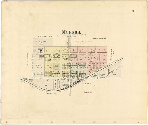 Meacham's illustrated atlas of Brown and Nemaha counties, Kansas