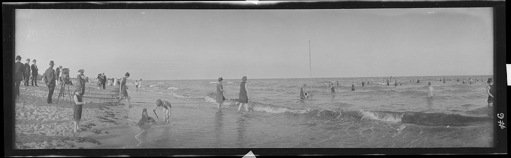 Miami Beach beach scene