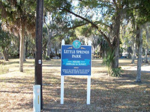 Crystal River FL-Little Springs Park