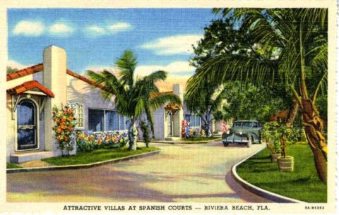 Attractive Villas at Spanish Court, located in exotic tropical gardens US 1 (NBY 9198)