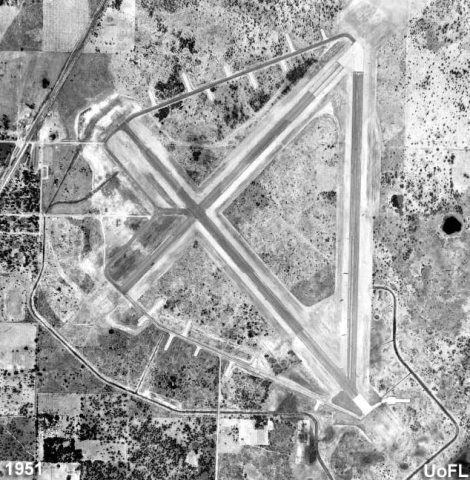 Zephyrhills Army Airfield - 1951 - Florida