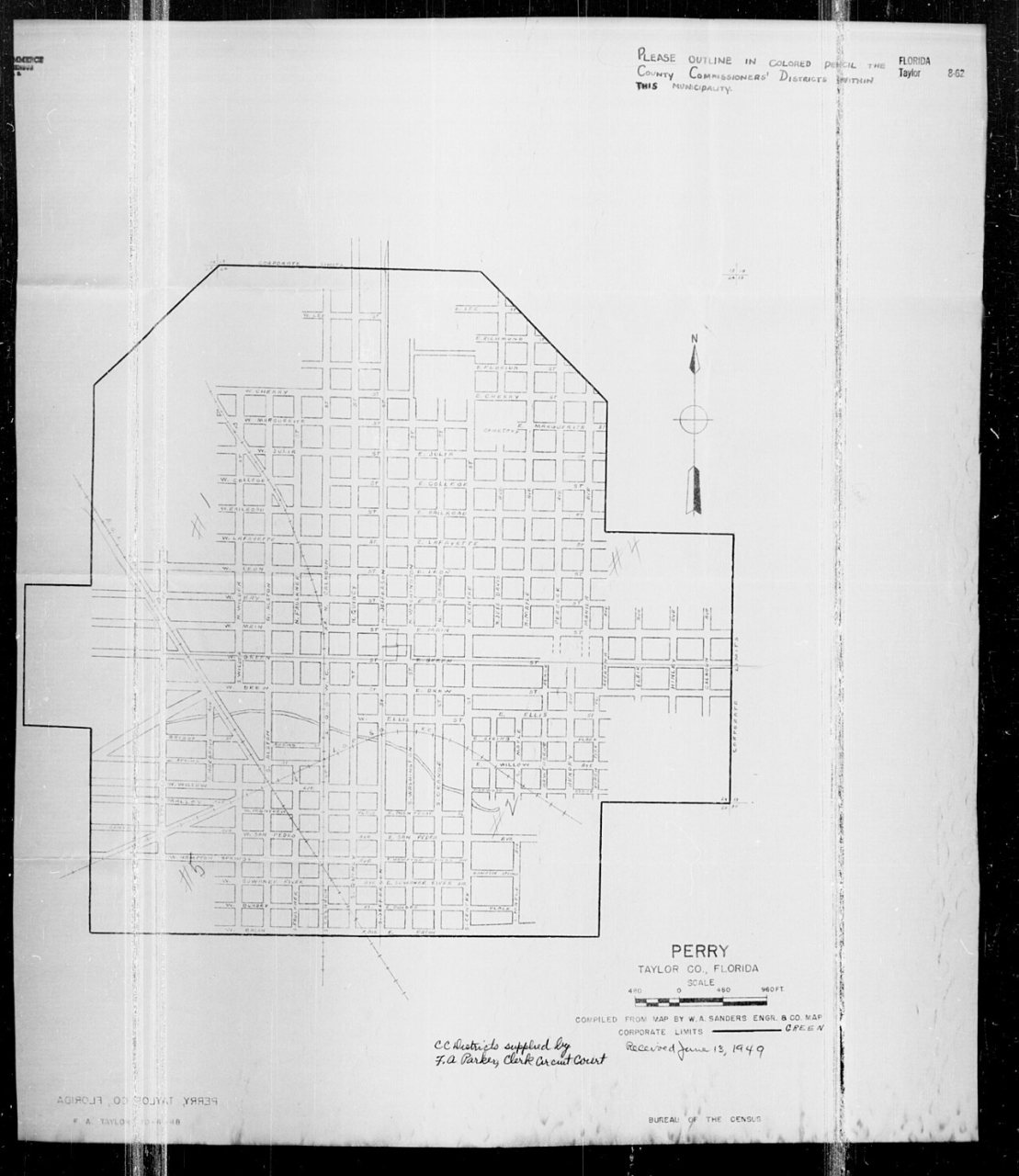 Florida [Sarasota County (part) - Washington County] -- Georgia [Appling County - Effingham County (part)]