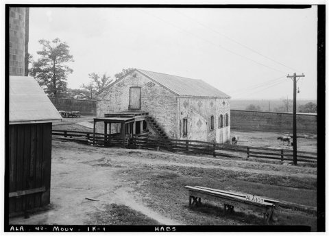 Mount Vernon Arsenal, Stables, Old Saint Stephens Road (County Road 96)