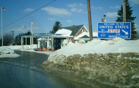 Fort Fairfield Maine Border Station