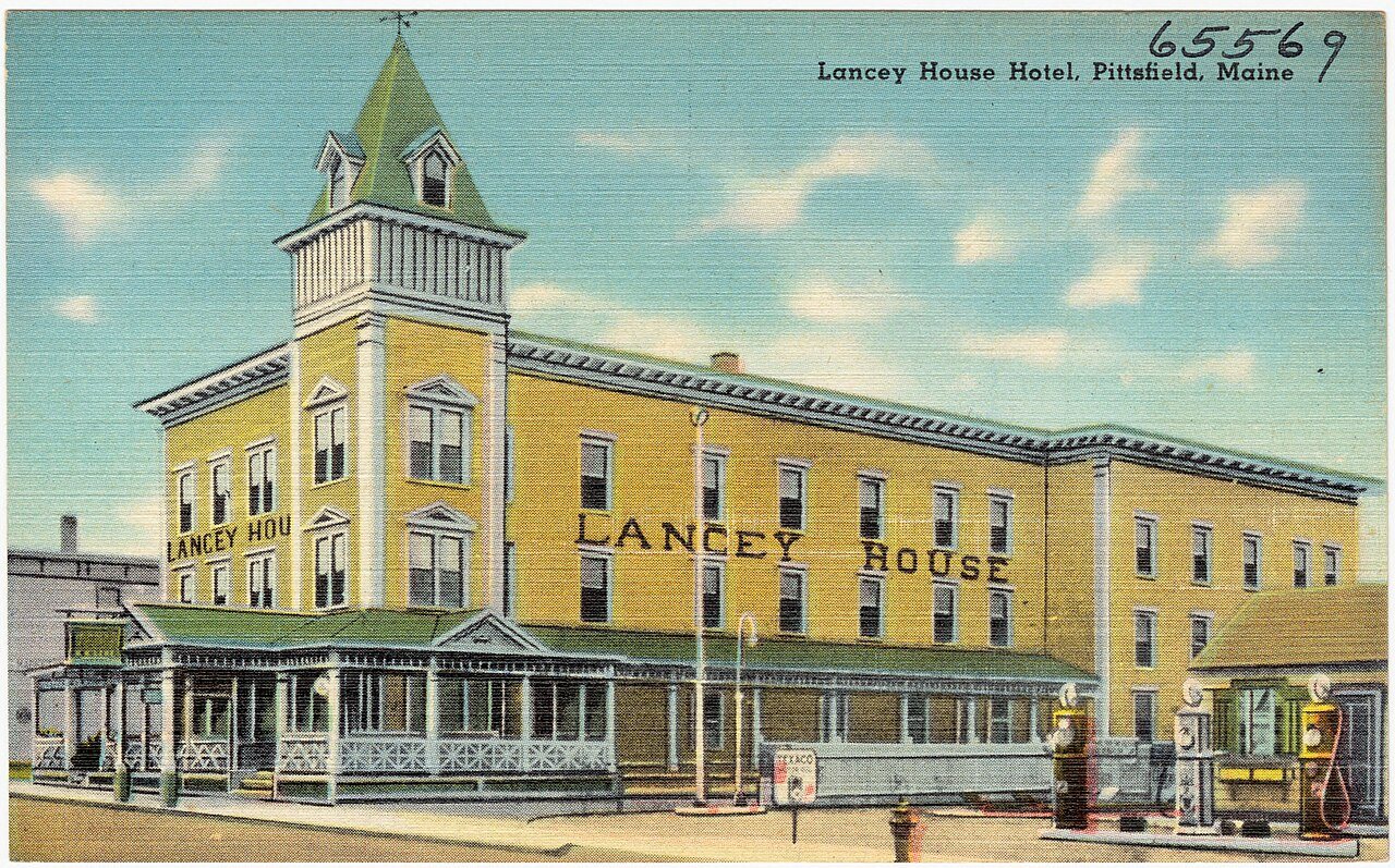 Lancey House Hotel, Pittsfield, Maine (65569)