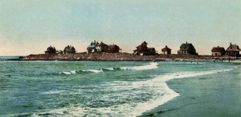 View of Kennebunk Beach, ME