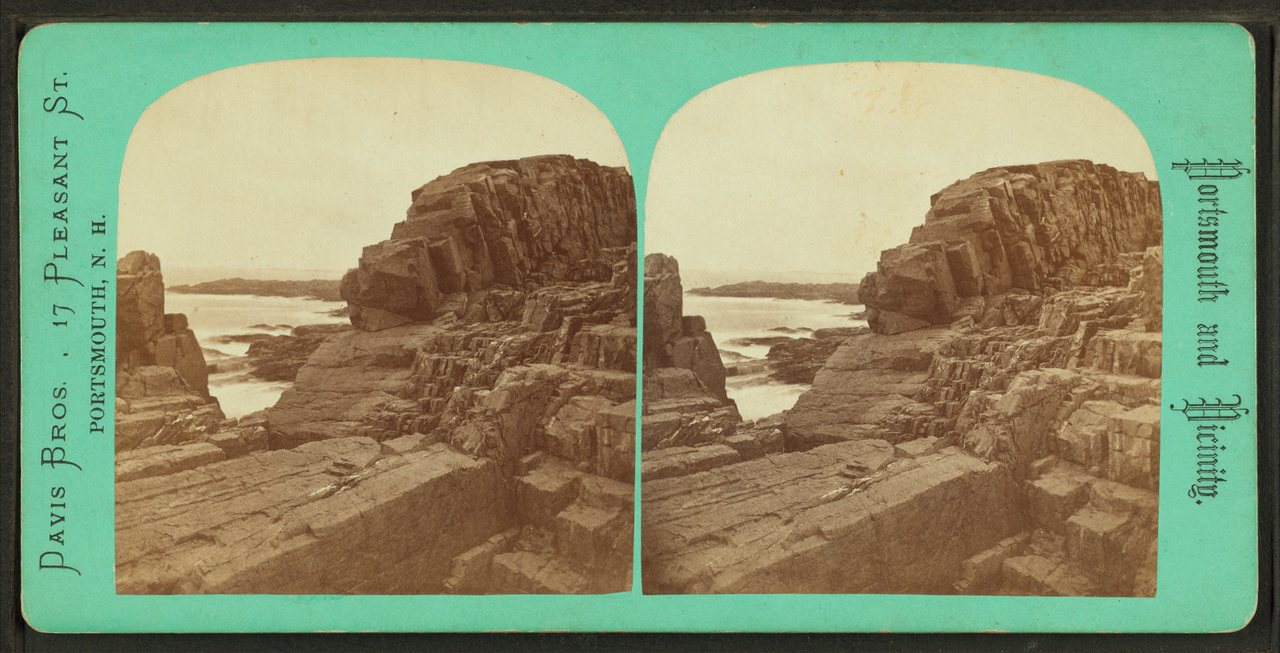 Bald Head Cliff, York Beach, Maine.Alternate Title: Portsmouth & Vicinity
