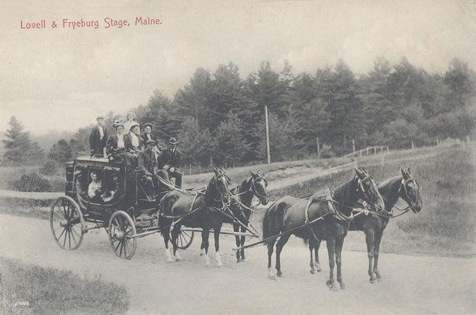 Lovell & Fryeburg Stage, Maine