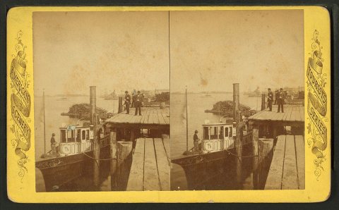 Steamboat landing, Fernandina, Florida
