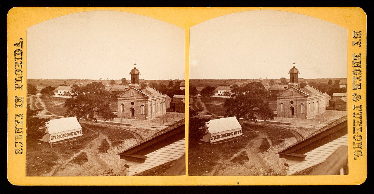 Photographer's Tent at Fernandina, Florida