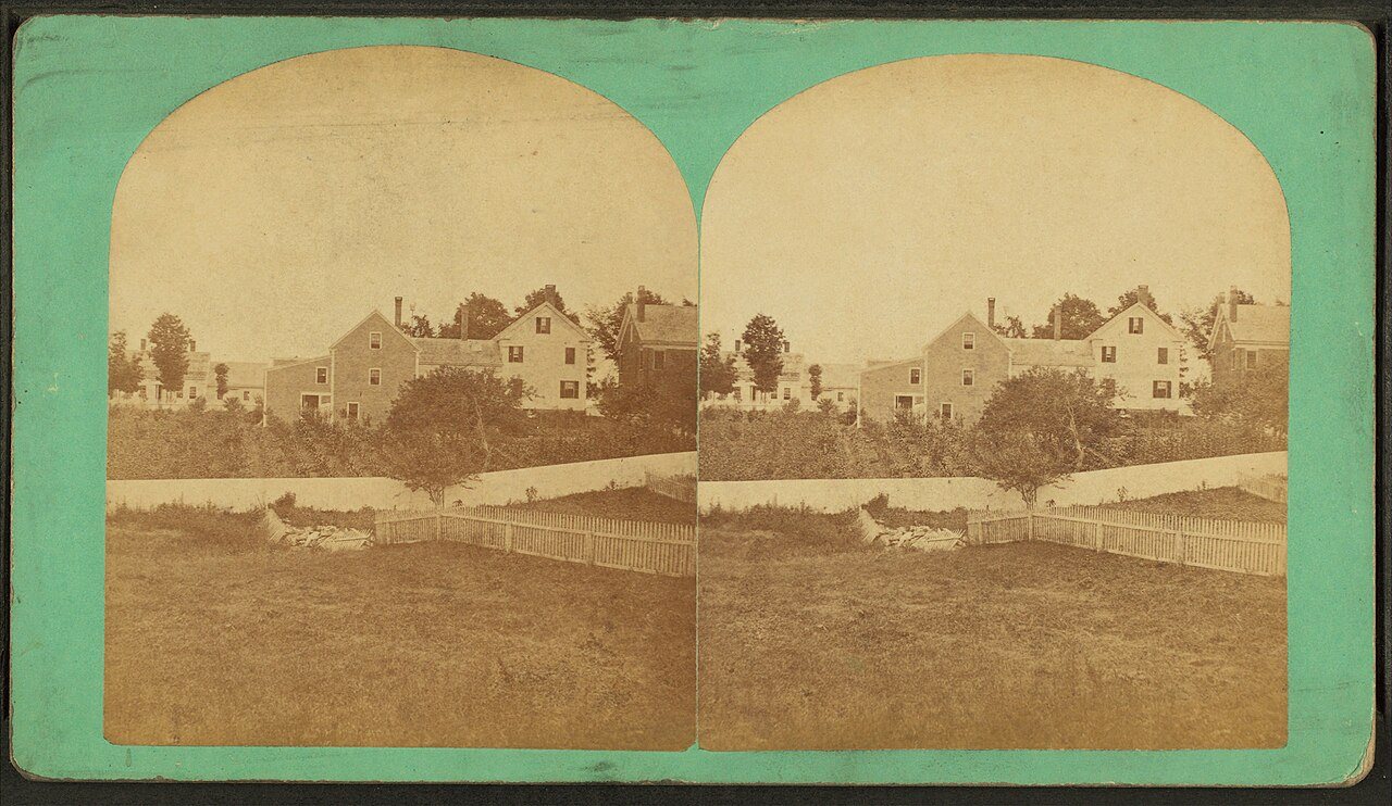 E. W. Dunbar's House (rear view), Damariscotta, Me
