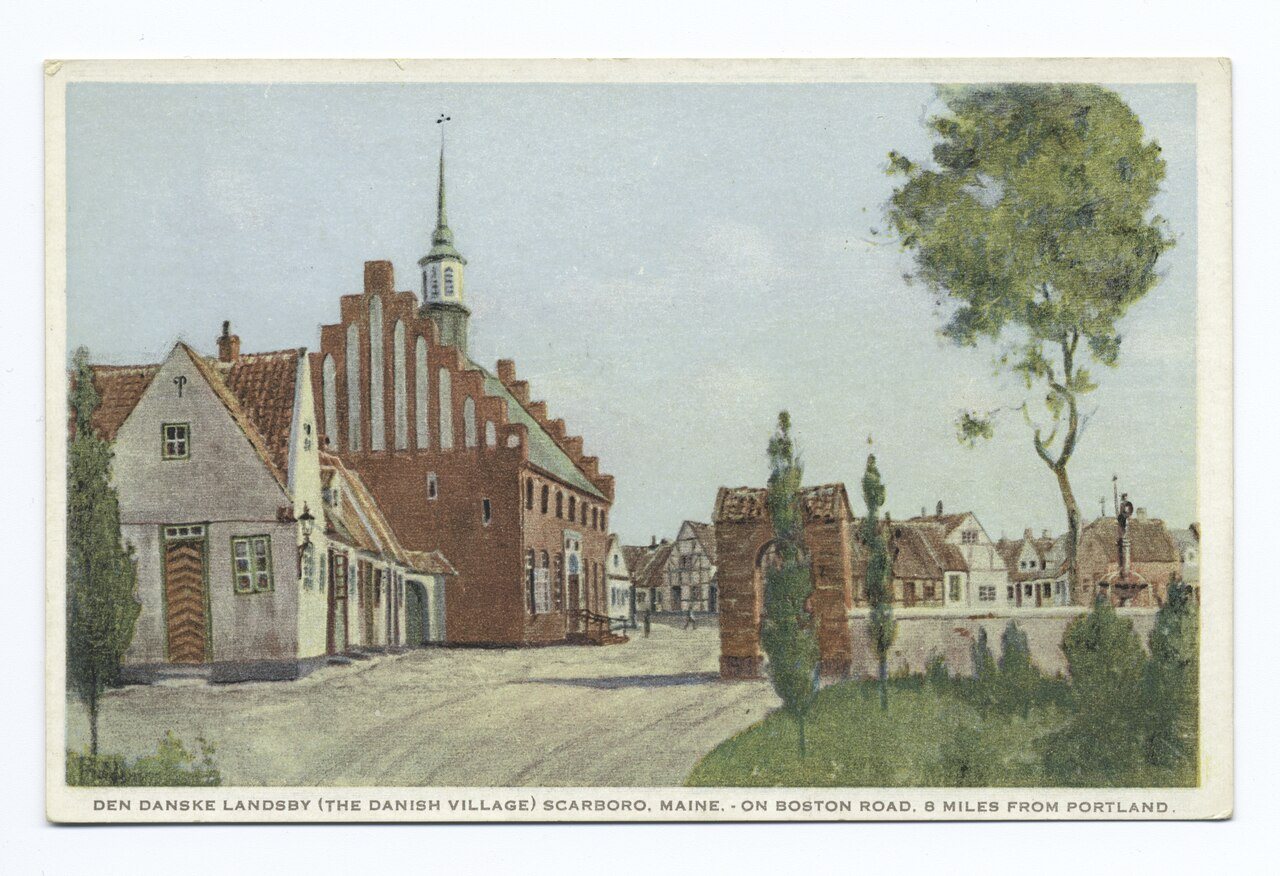 Den Danske Landsby (The Danish Village), Scarboro, Me
