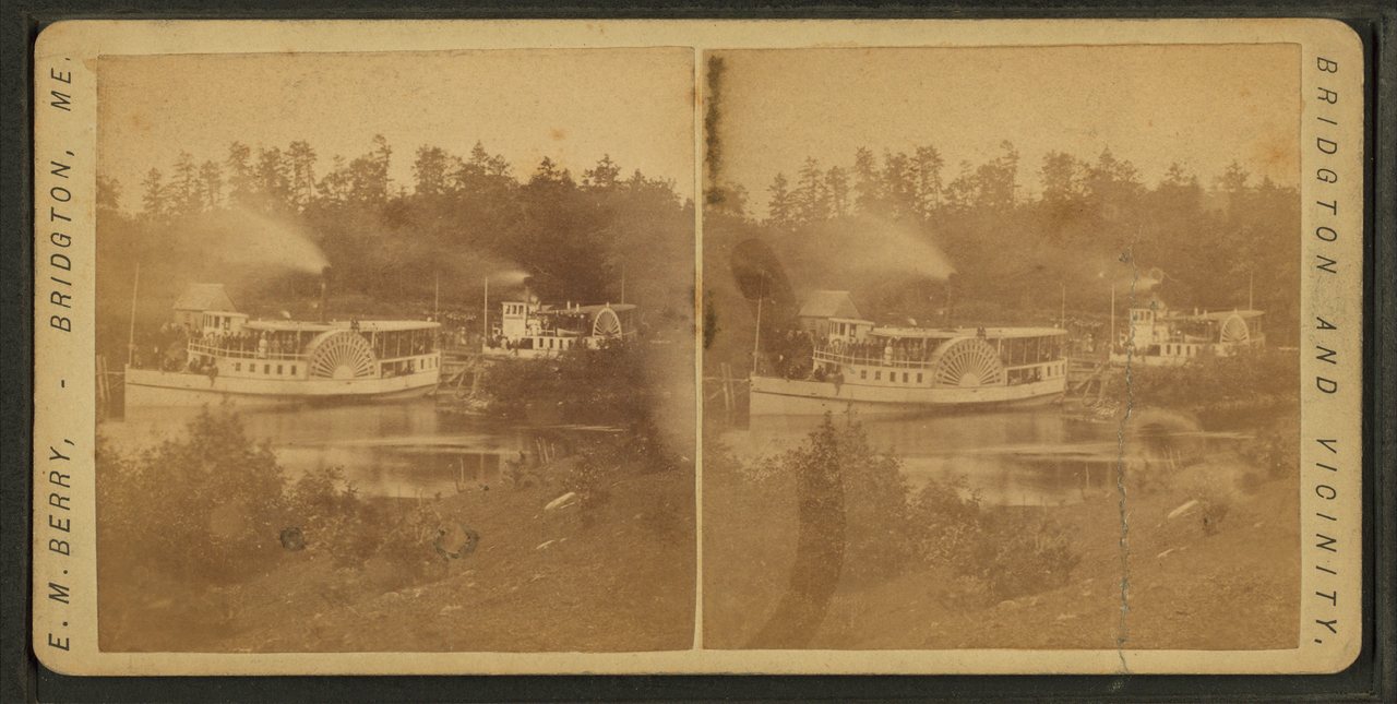 Steamboat.Alternate Title: Bridgton and vicinity
