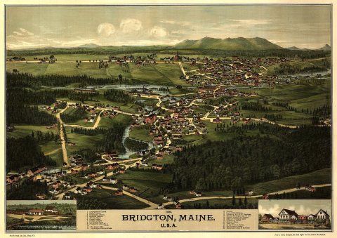 Bridgton, Maine, U.S.A. - 1888