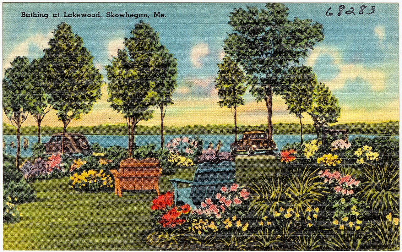 Bathing at Lakewood, Skowhegan, Me (68283)