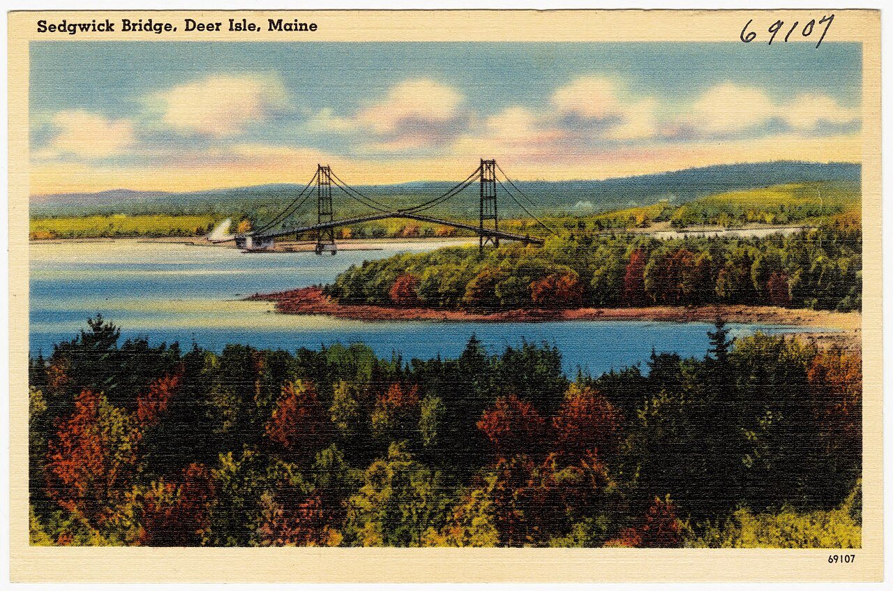 Sedwick Bridge, Deer Isle, Maine (69107)