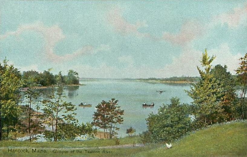 Glimpse of the Taunton River