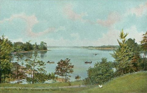 Glimpse of the Taunton River