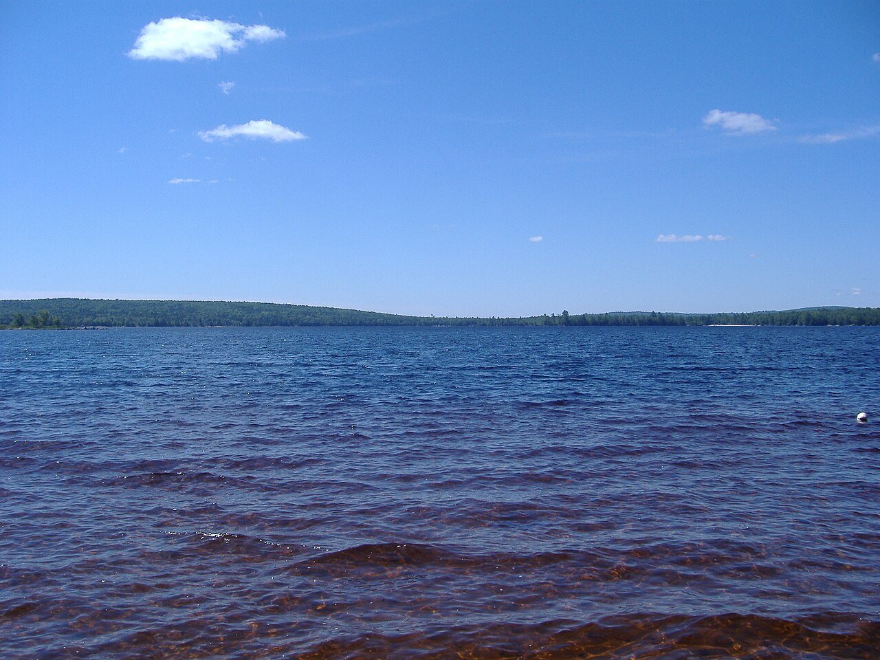 A lake in