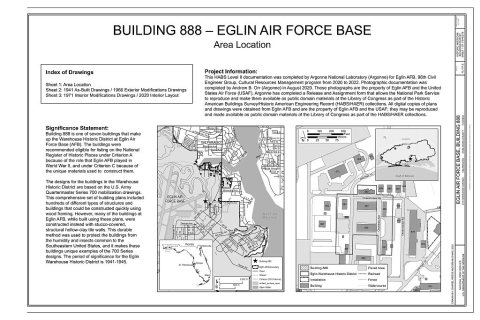Eglin Air Force Base, Building 888, 201 Cherokee Avenue