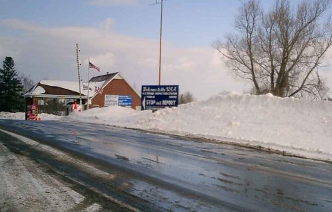 Hamlin Maine Border Station