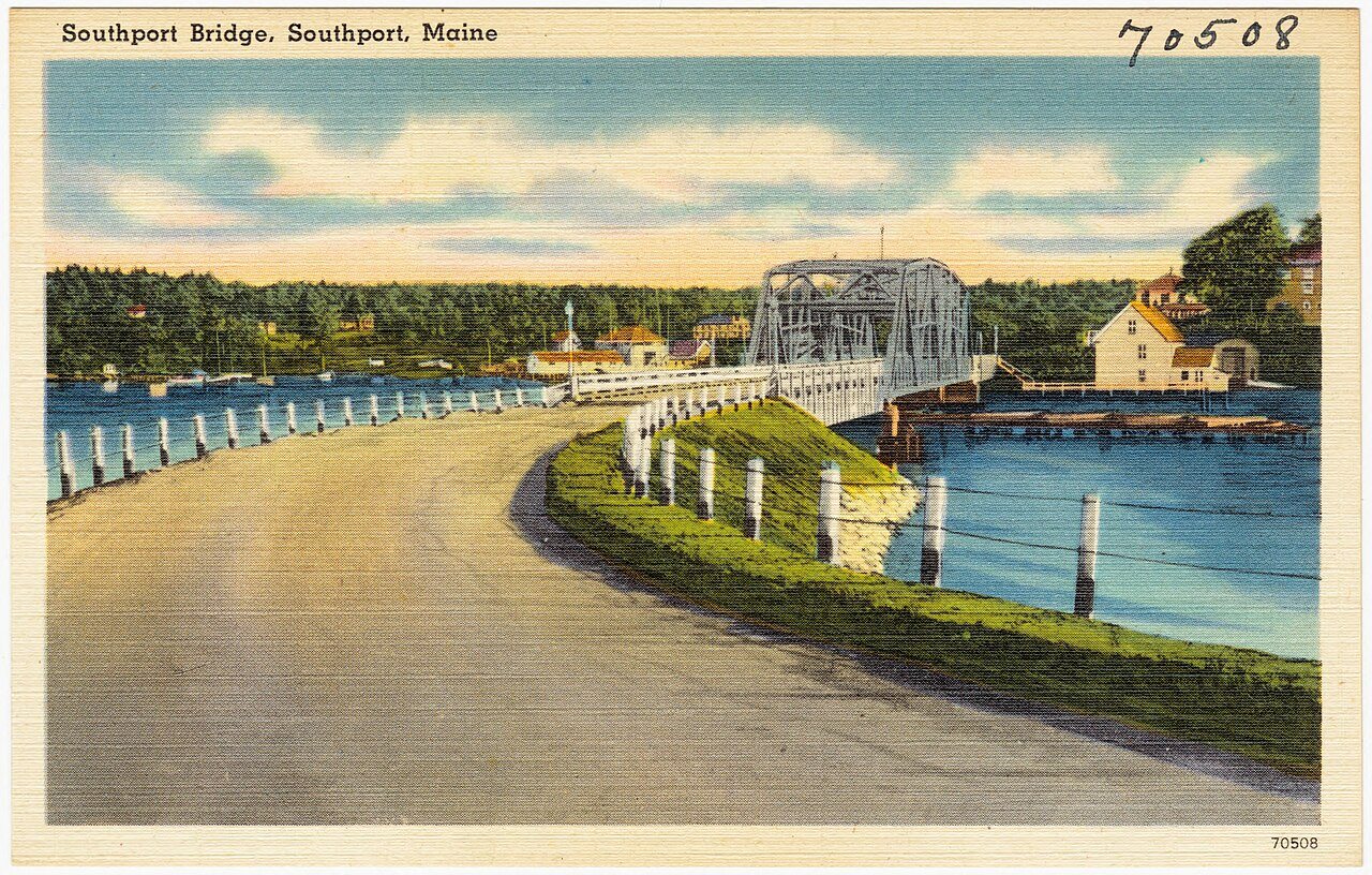 Southport Bridge, Southport, Maine (70508)