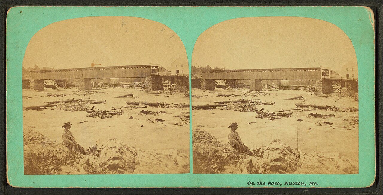 On the Saco, Buxton, Me