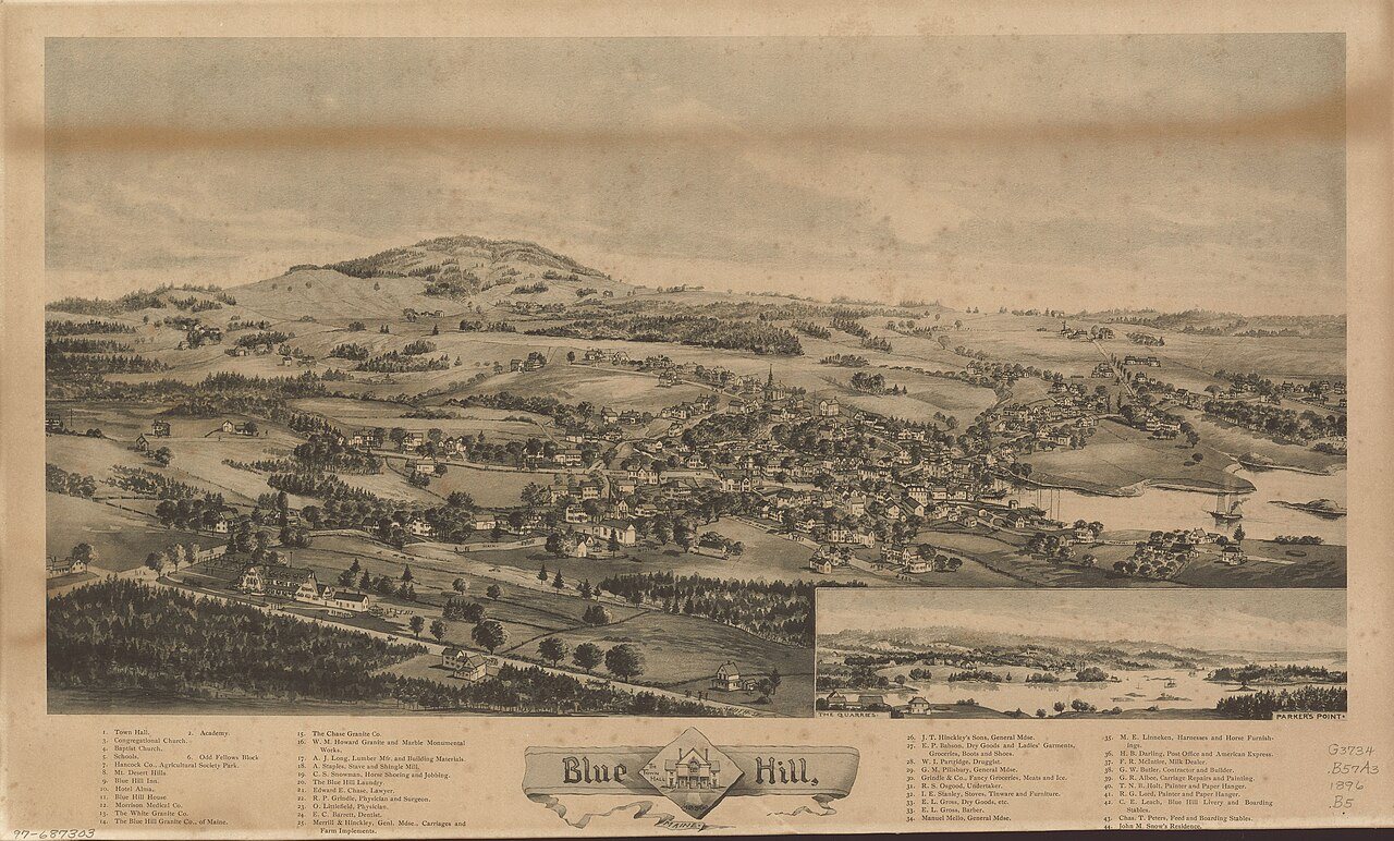 Blue Hill, Maine, 1896