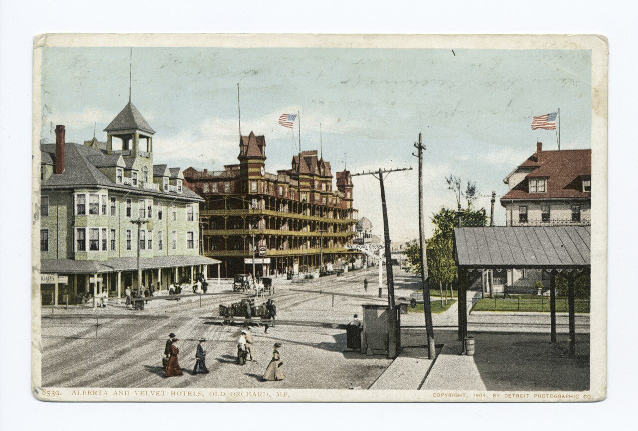 Alberta and Velvet Hotels, Old Orchard, Me