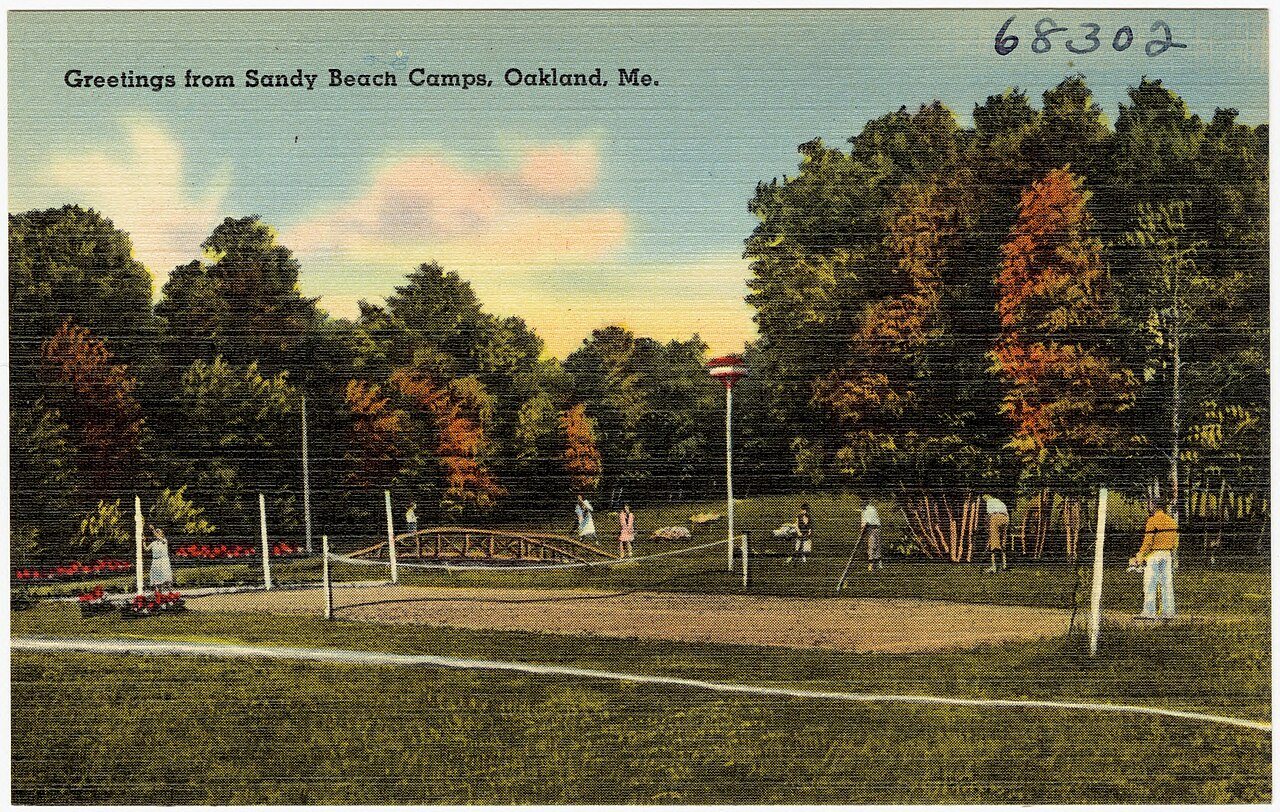 Greetings from Sandy Beach Camps, Oakland, Me (68302)