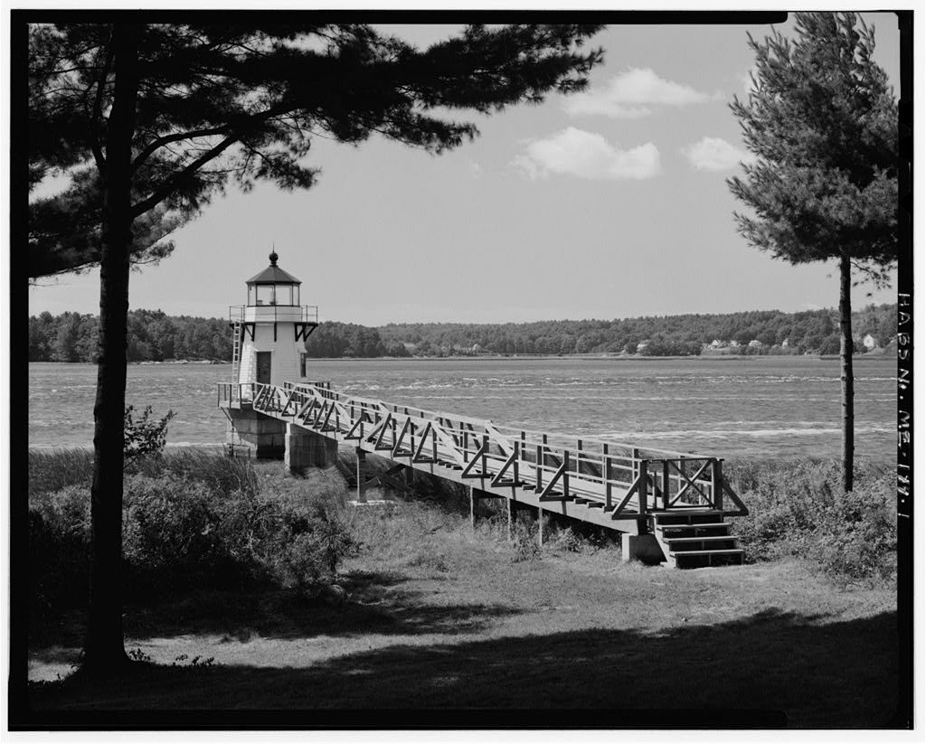 Doubling Point Light Station, End of Doubling Point Road, off State Highway 127, 1.8 miles south of U.S. Route 1