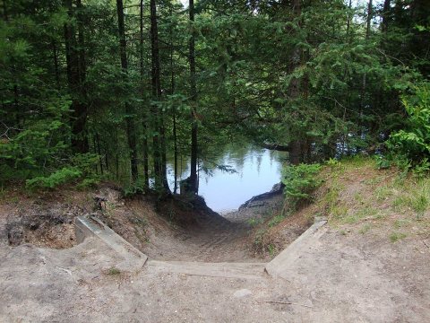 Cathedral Pine Campgrounds Ramp