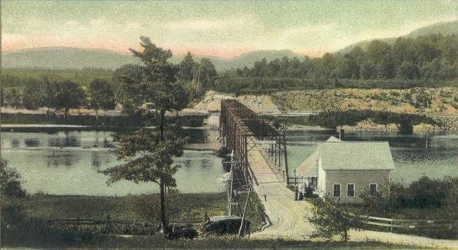 Toll Bridge Between Dixfield and West