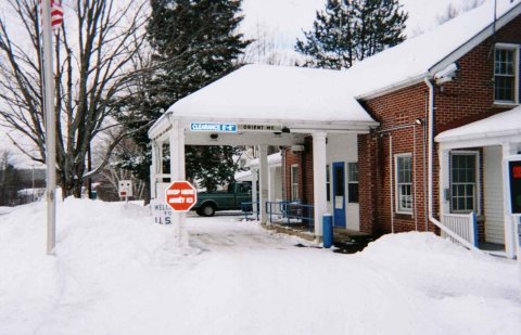 Orient Maine Border Station