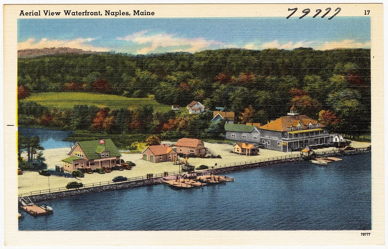 Aerial View Waterfront, Naples, Maine (79777)