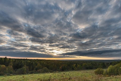 Sunset - Weston, Maine, USA - September 25, 2023 01