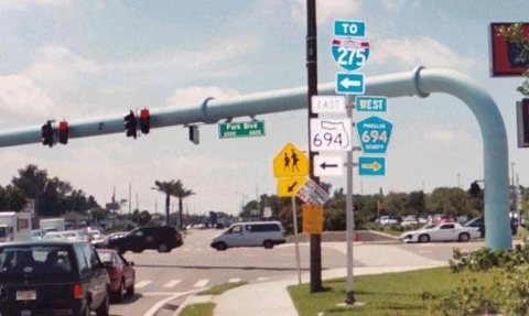 FL-PCR 694 @ Southbound FL 693