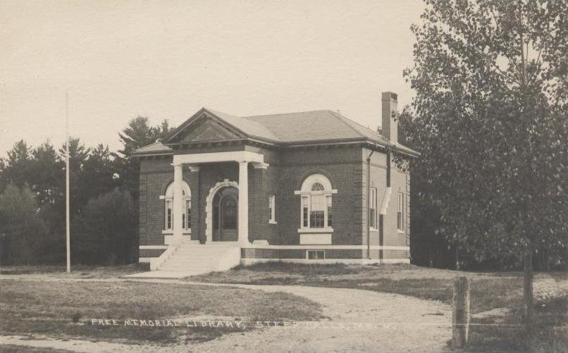 Pierce Memorial Library, Steep Falls, ME