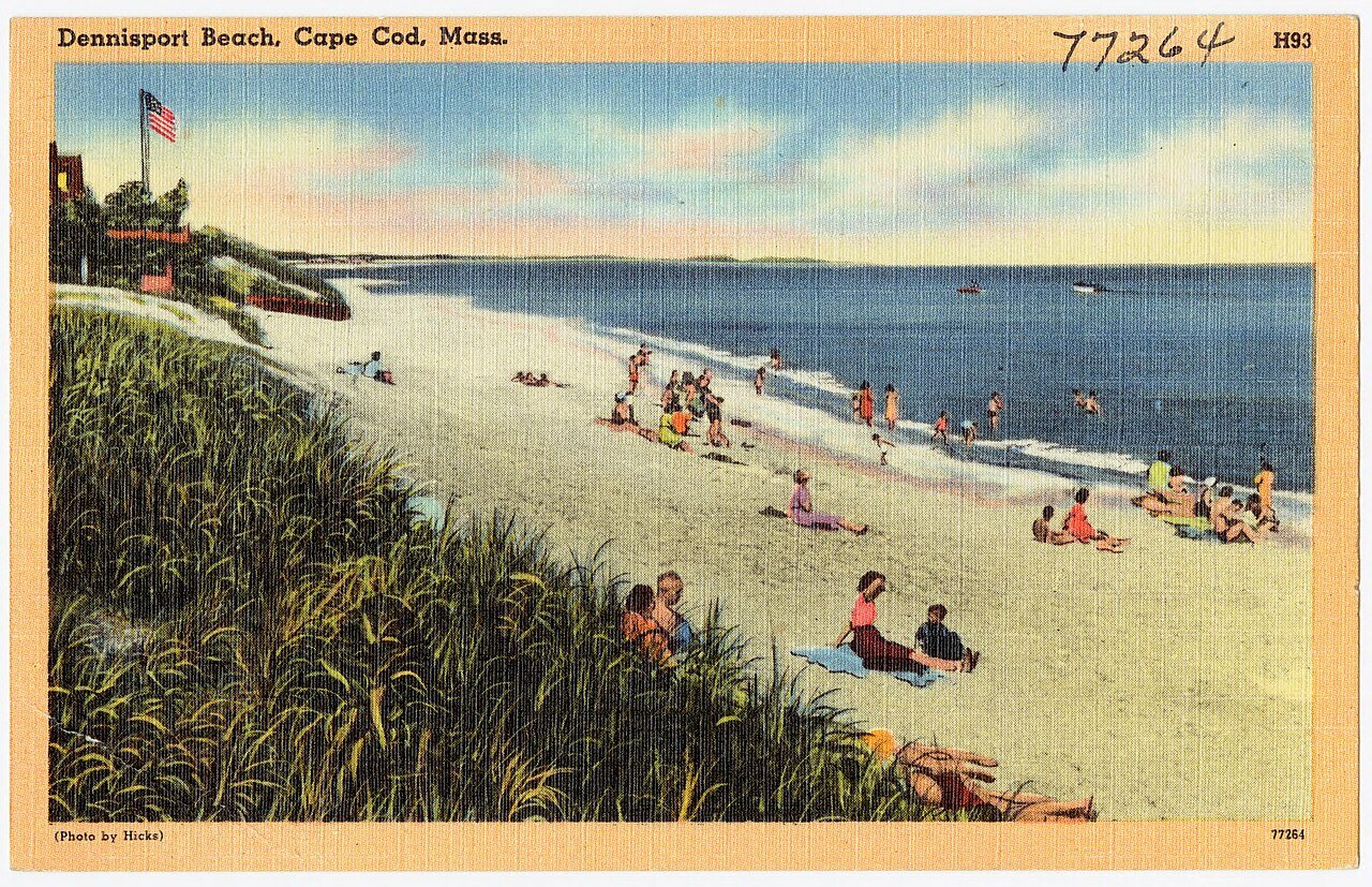 Dennisport Beach, Cape Cod, Mass (77264)