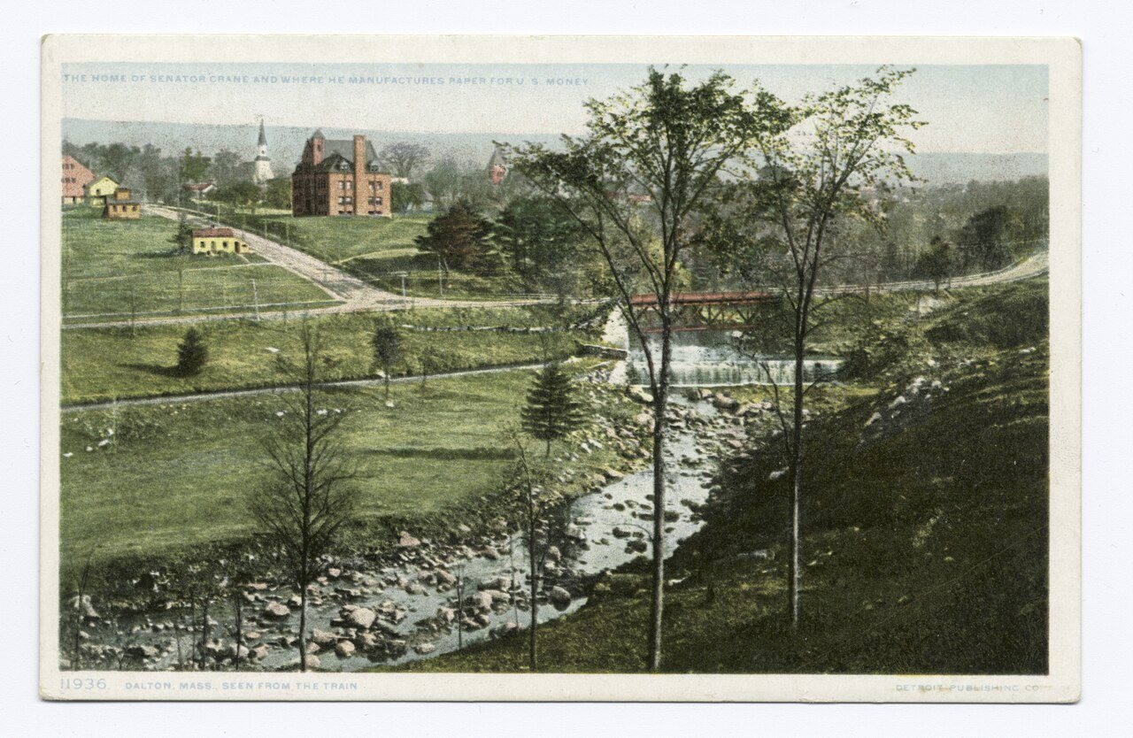 Dalton, Massachusetts, seen from the Train, Massachusetts